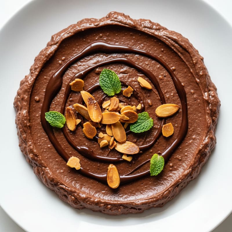 Protein Chocolate Mousse with Silken Tofu and Almond Butter
