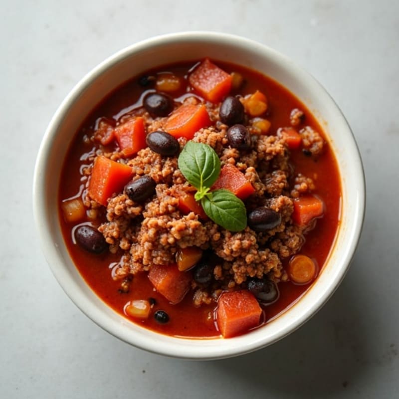 Hearty Beef and Bean Chili
