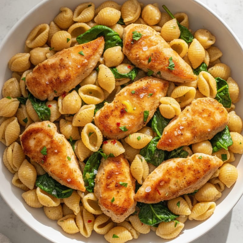 Garlic Herb Butter Pasta