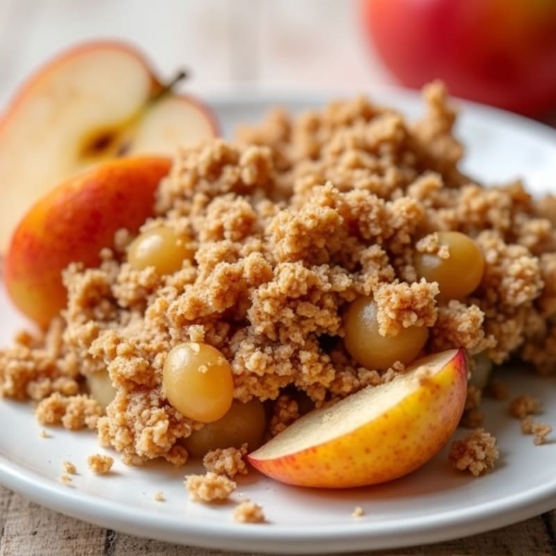 Apple Cinnamon Oat Crumble