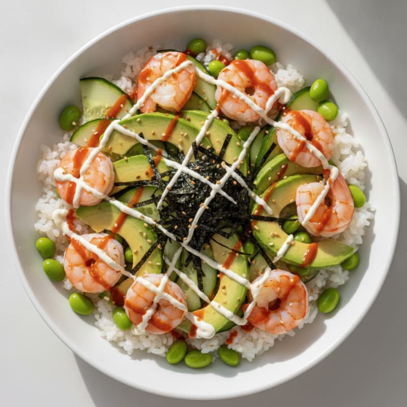 Deconstructed Sushi Rice Bowl