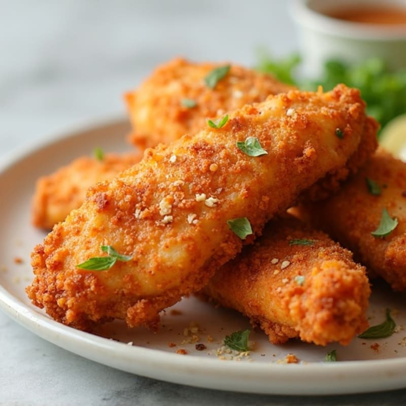 Crispy Buttermilk Air-Fried Chicken
