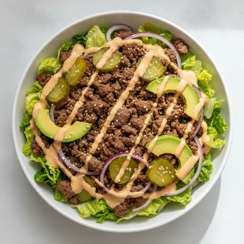 Big Mac Protein Bowl