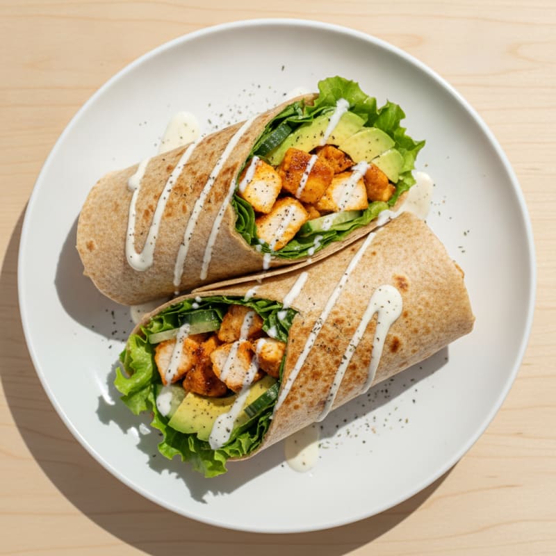 Buffalo Ranch Chicken Wrap