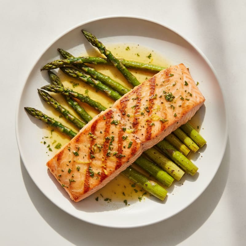 Lemon Herb Grilled Salmon