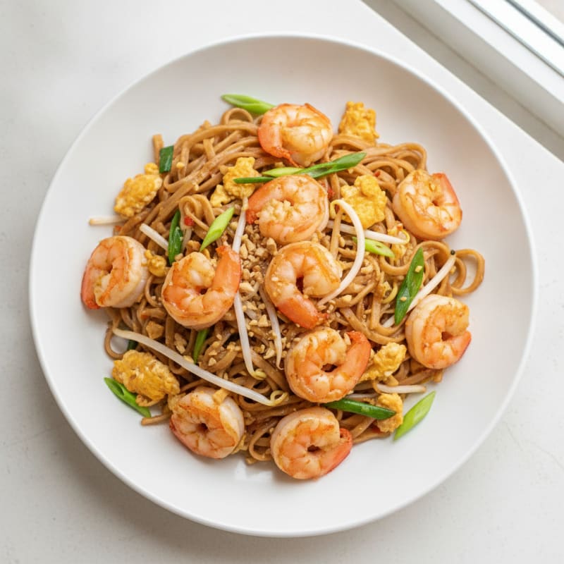 Shrimp Pad Thai Noodles