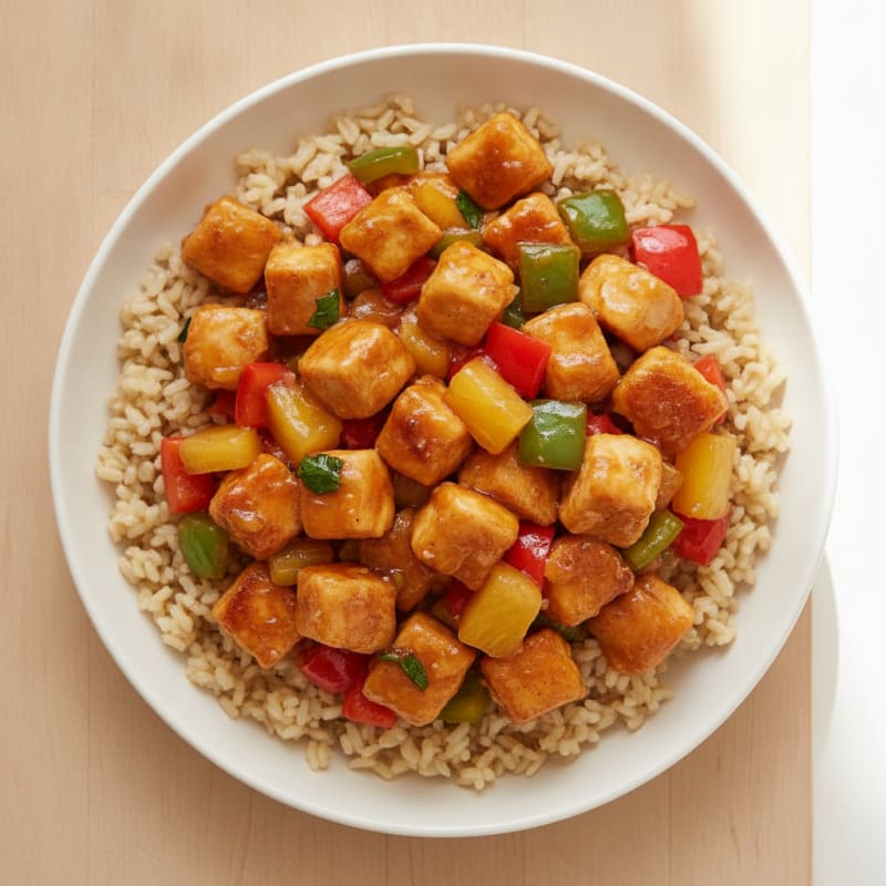 Sweet and Sour Chicken Stir-Fry