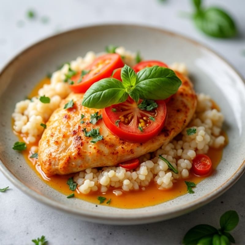 Creamy Tomato Coconut Chicken