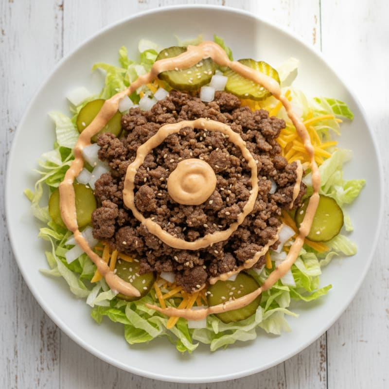 Big Mac Style Protein Power Bowl