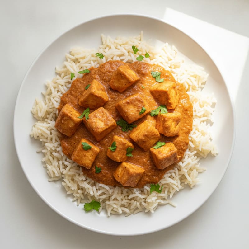 Chicken Tikka Masala with Basmati Rice