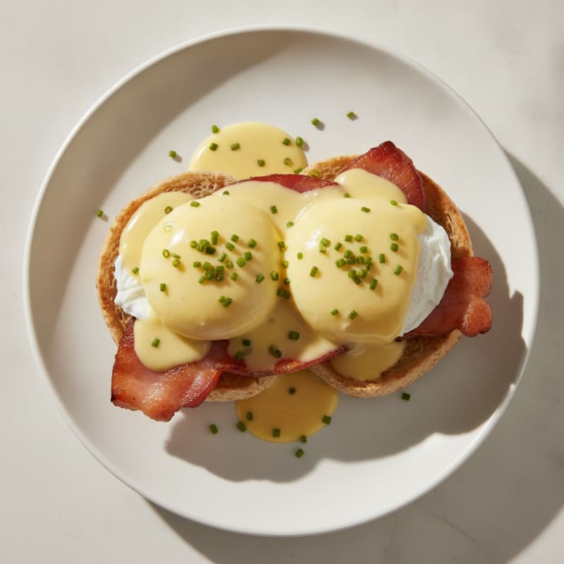 Classic Eggs Benedict with Hollandaise