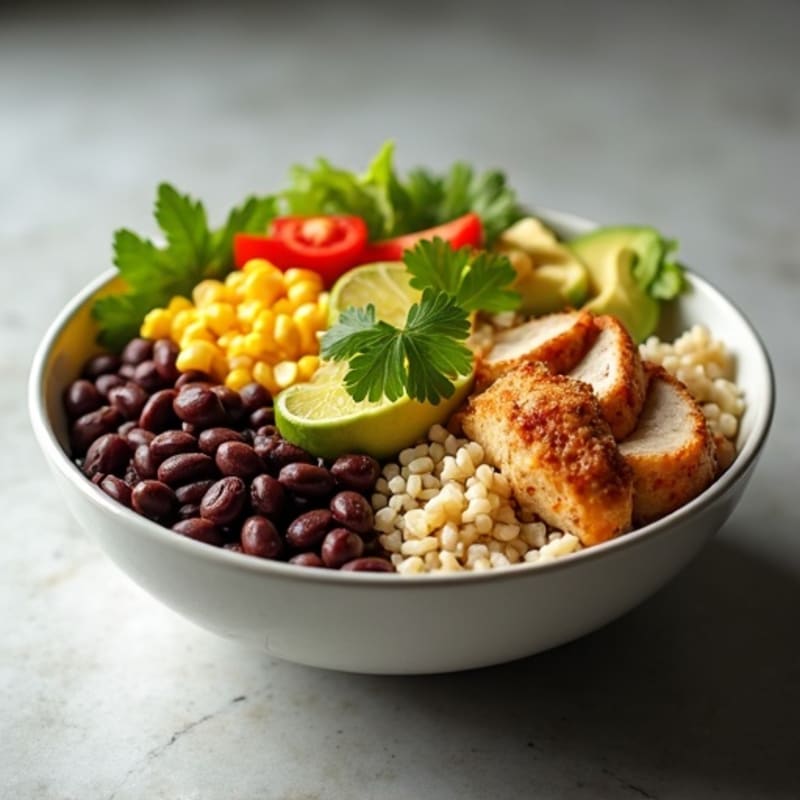 Hearty Black Bean Burrito Bowl