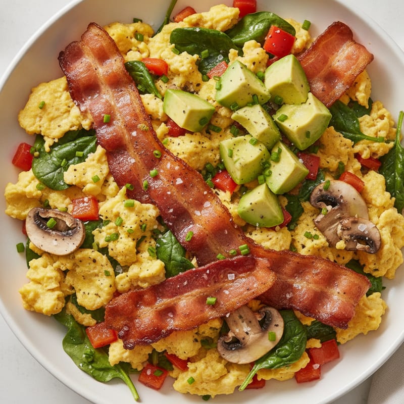 Bacon and Egg Breakfast Skillet