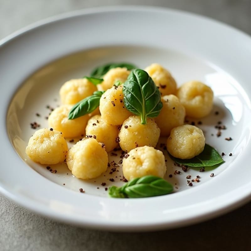 Herb-Roasted Cauliflower Ricotta Gnocchi