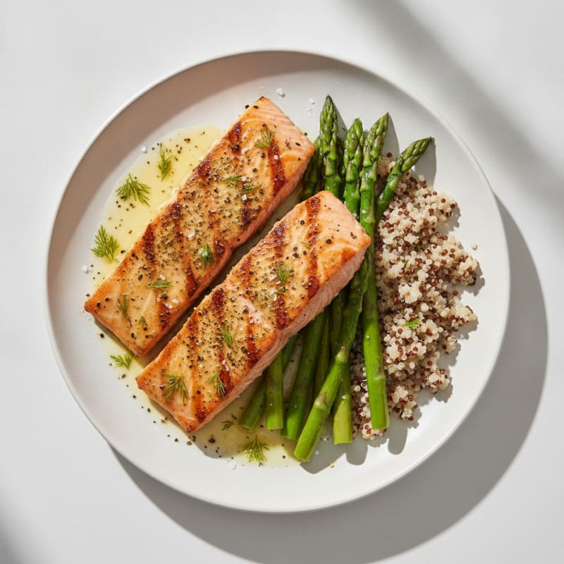 Lemon Herb Grilled Salmon