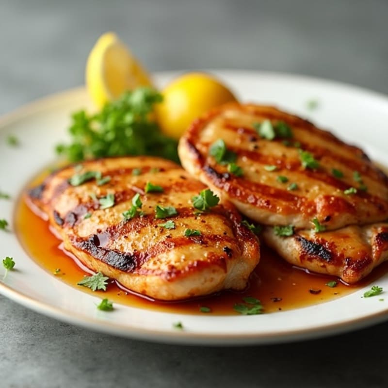 Honey-Garlic Marinated Grilled Chicken