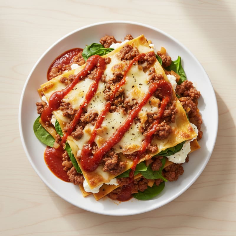 Classic Beef and Ricotta Lasagna Bake