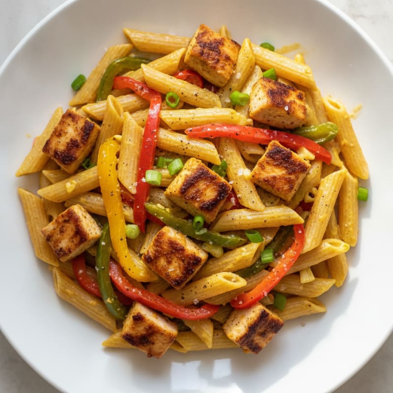 Jerk Chicken Rasta Pasta