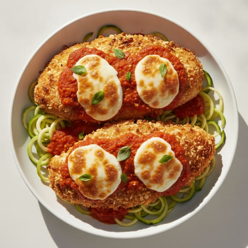 Crispy Almond-Crusted Chicken Parmesan