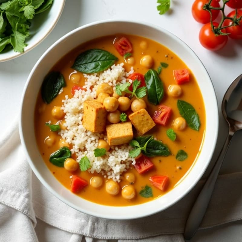 Creamy Coconut Curry Chickpea Stew