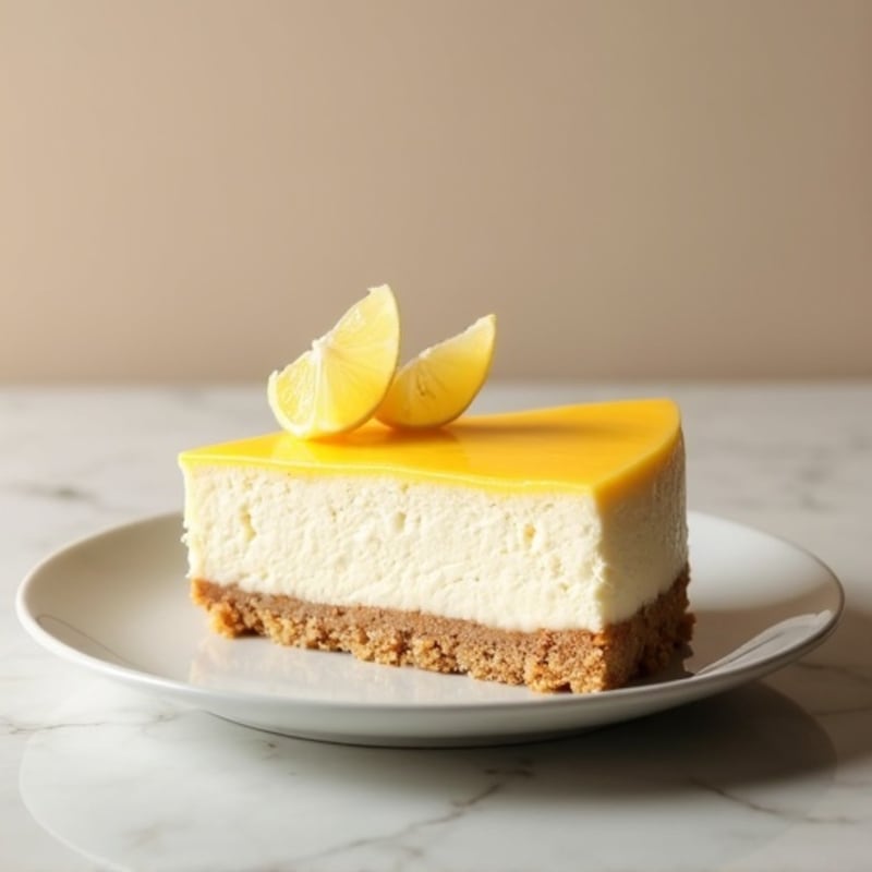 Silky Greek Yogurt Protein Cheesecake