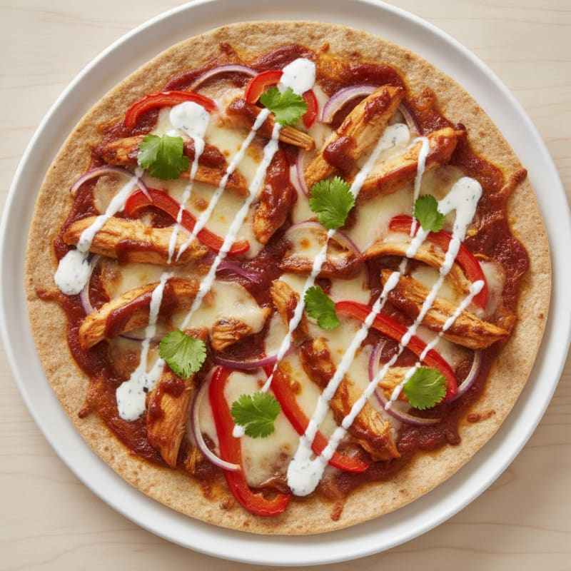 BBQ Ranch Chicken Pizza