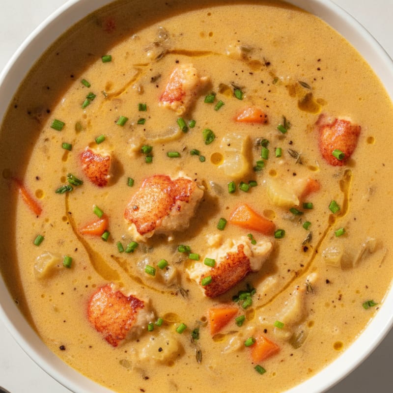 Buttery Lobster Bisque
