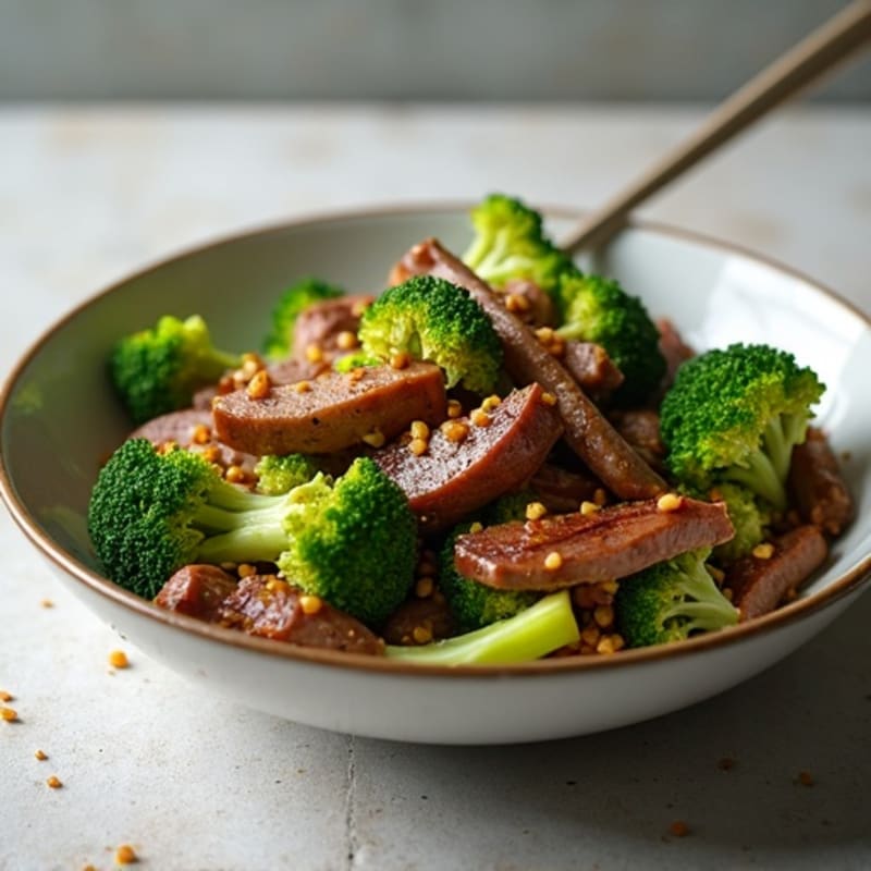 Ginger-Garlic Beef and Broccoli Stir-Fry