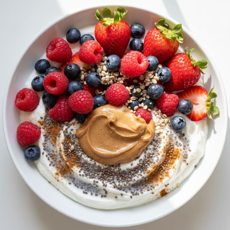 Berry Chia Seed Power Bowl