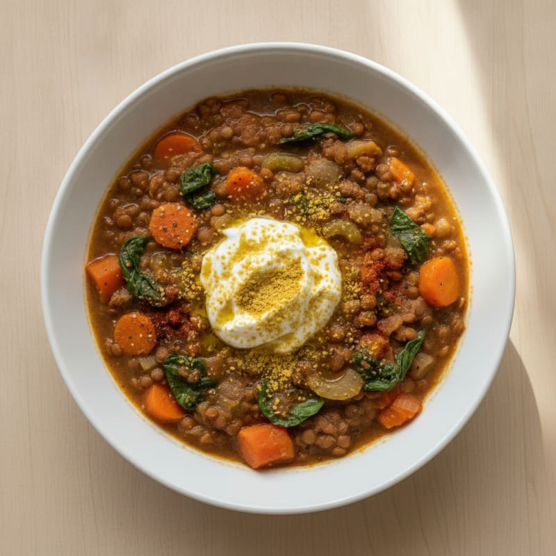 Hearty Lentil and Vegetable Stew