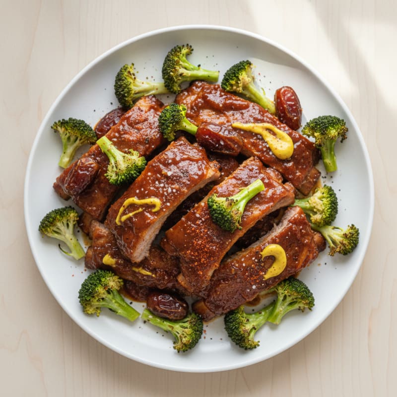 Sticky BBQ Baby Back Ribs