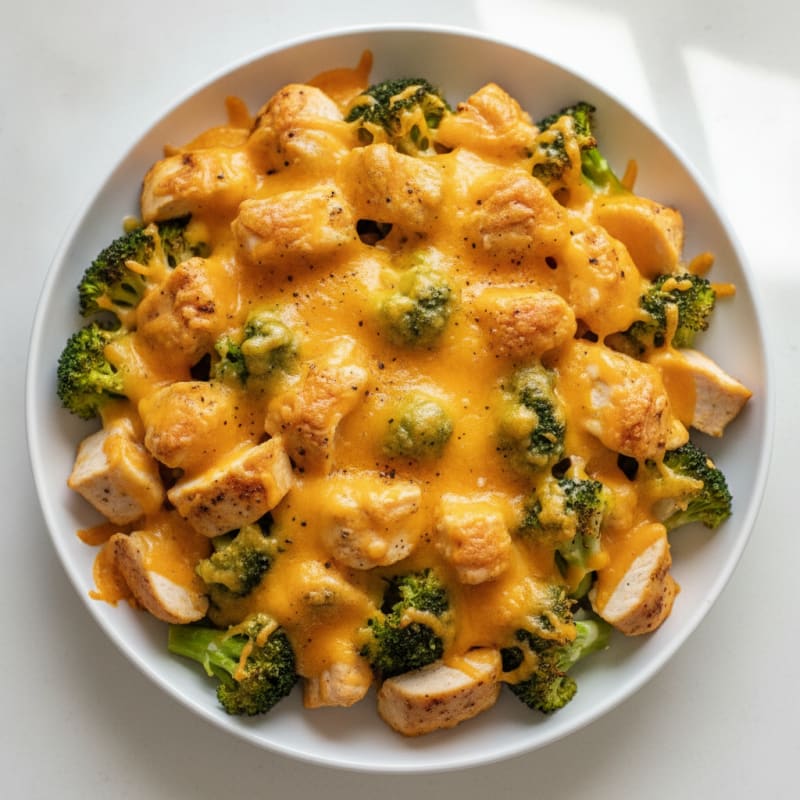 Keto Chicken and Broccoli Bake