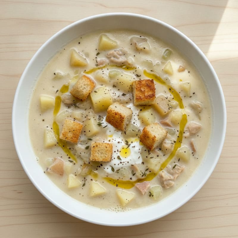 Classic New England Clam Chowder