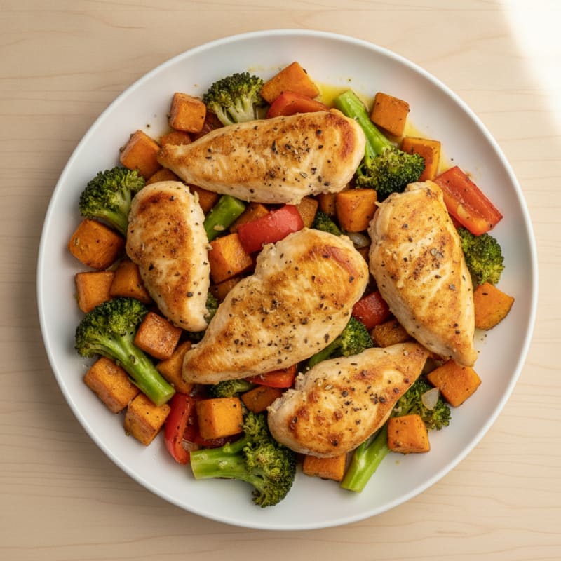 Sheet Pan Lemon Herb Chicken