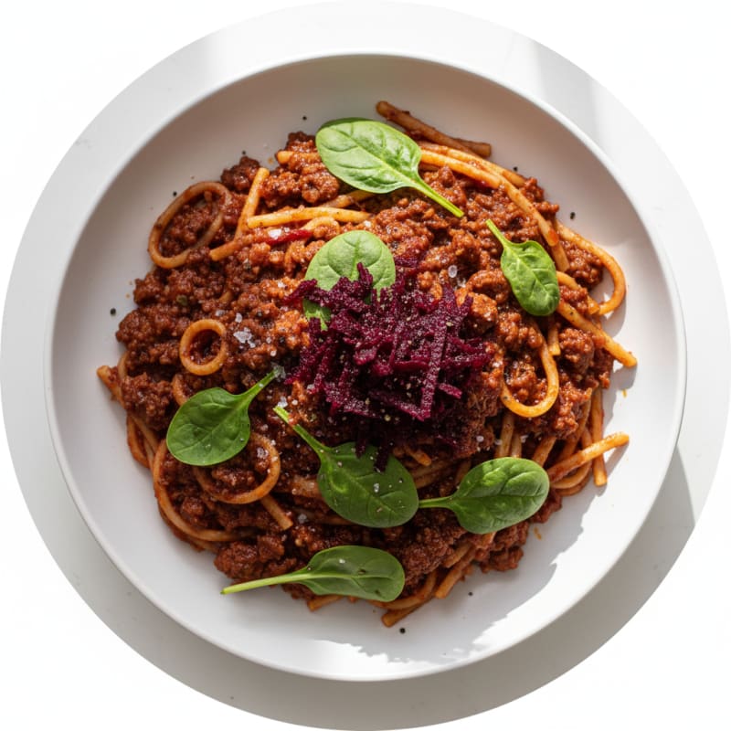 Savory Beef Bolognese with Gluten-Free Pasta