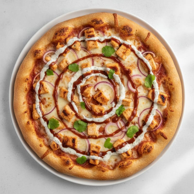 BBQ Ranch Chicken Pizza