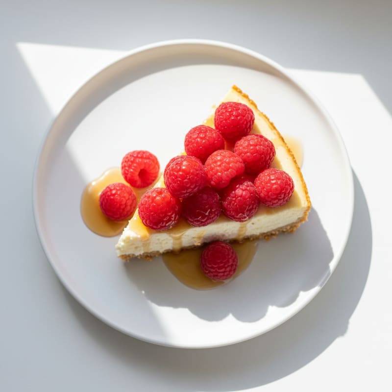 Creamy Greek Yogurt Protein Cheesecake