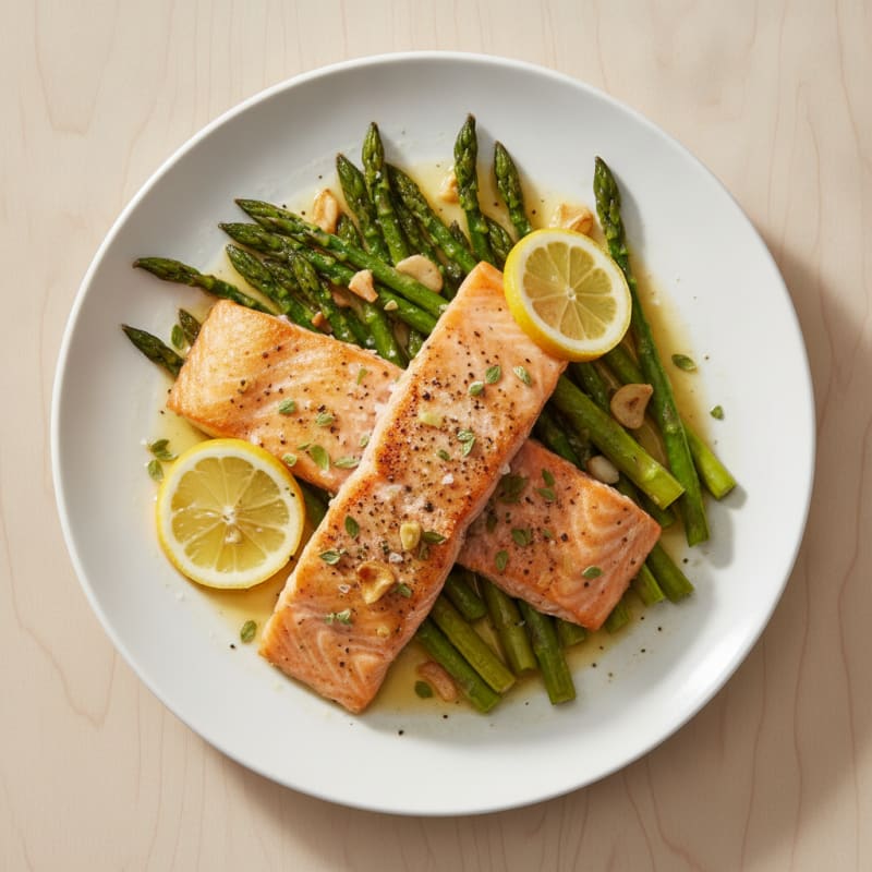 Sheet Pan Lemon Herb Salmon
