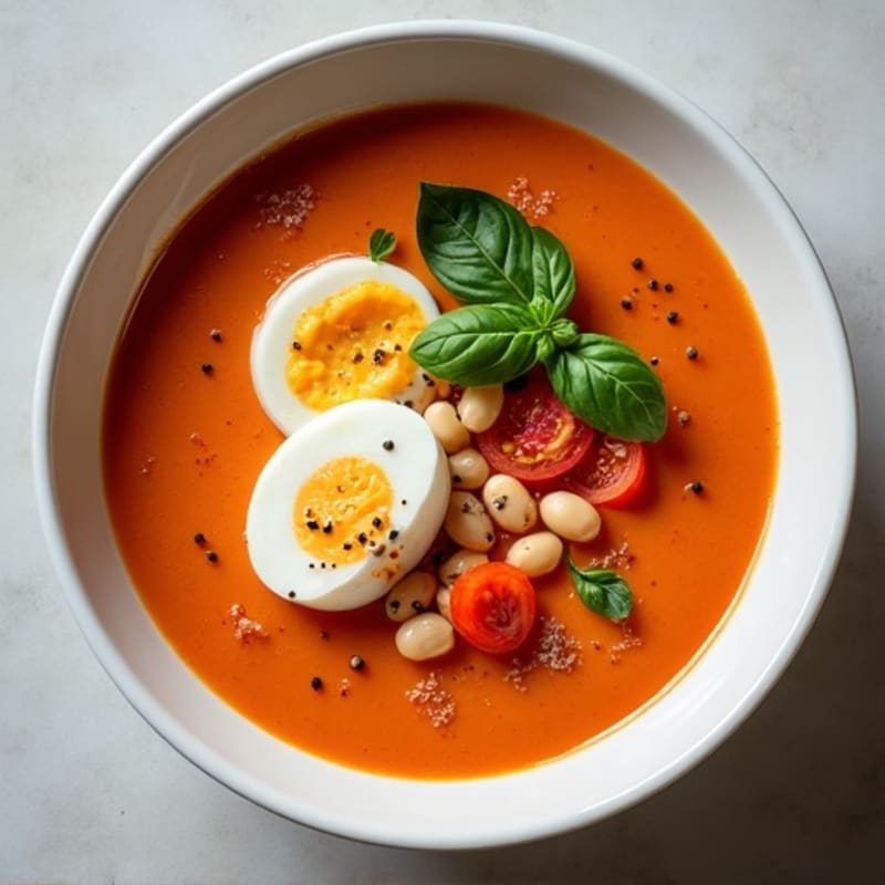 Creamy Roasted Tomato Basil Soup