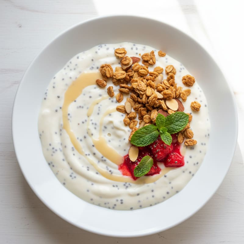 Silky Greek Yogurt Protein Pudding