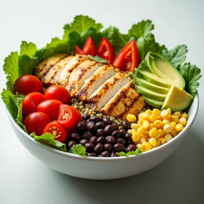 Crisp Avocado and Black Bean Power Bowl