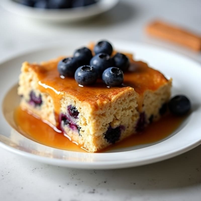 Maple Glazed Baked Oatmeal