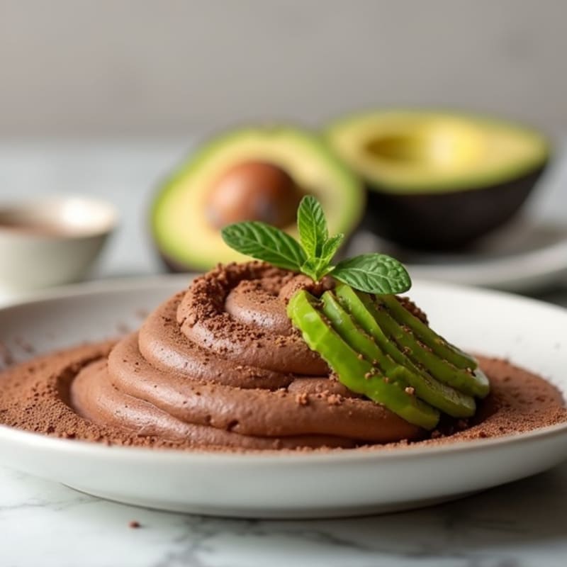 Creamy Chocolate Avocado Mousse