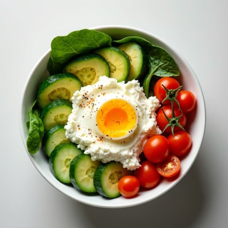 Protein-Packed Savory Cottage Cheese Bowl
