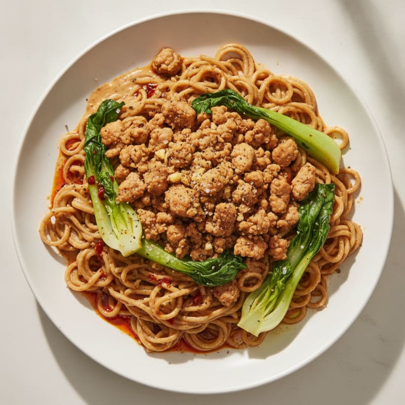 Sichuan Dan Dan Noodles with Chili Oil