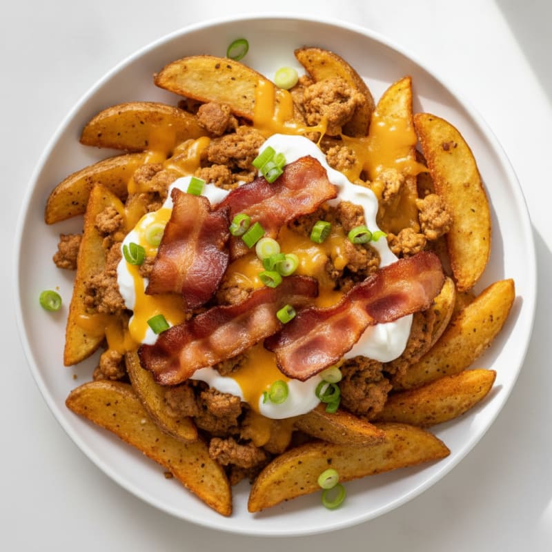 Loaded Bacon Cheddar Fries