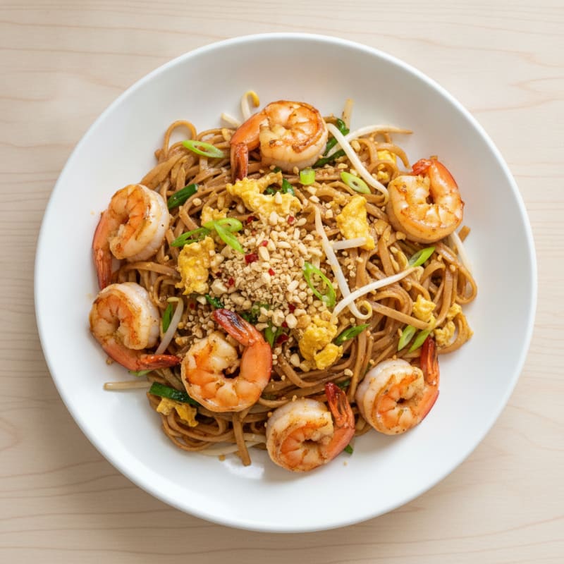 Shrimp Pad Thai Noodles