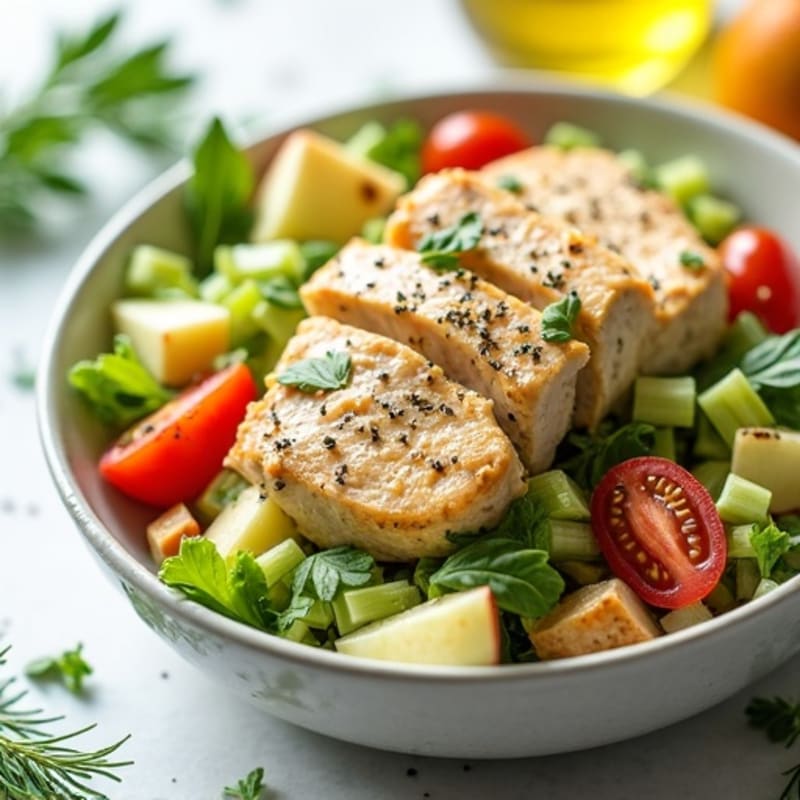 Creamy Fresh Herb Chicken Salad