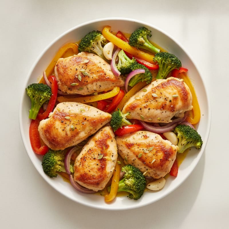Sheet Pan Lemon Herb Chicken