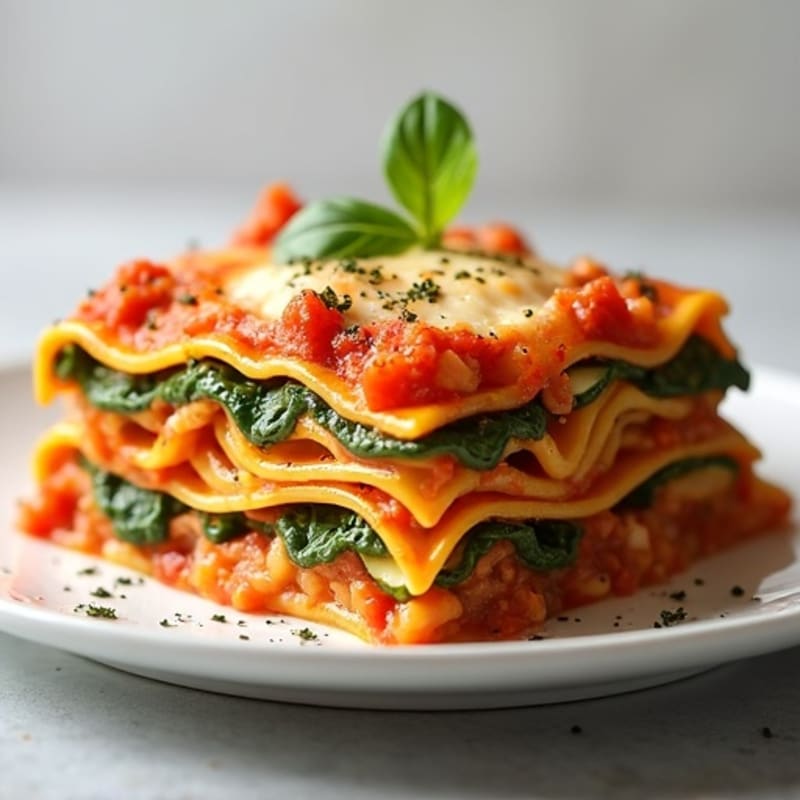 Hearty Baked Veggie Lasagna